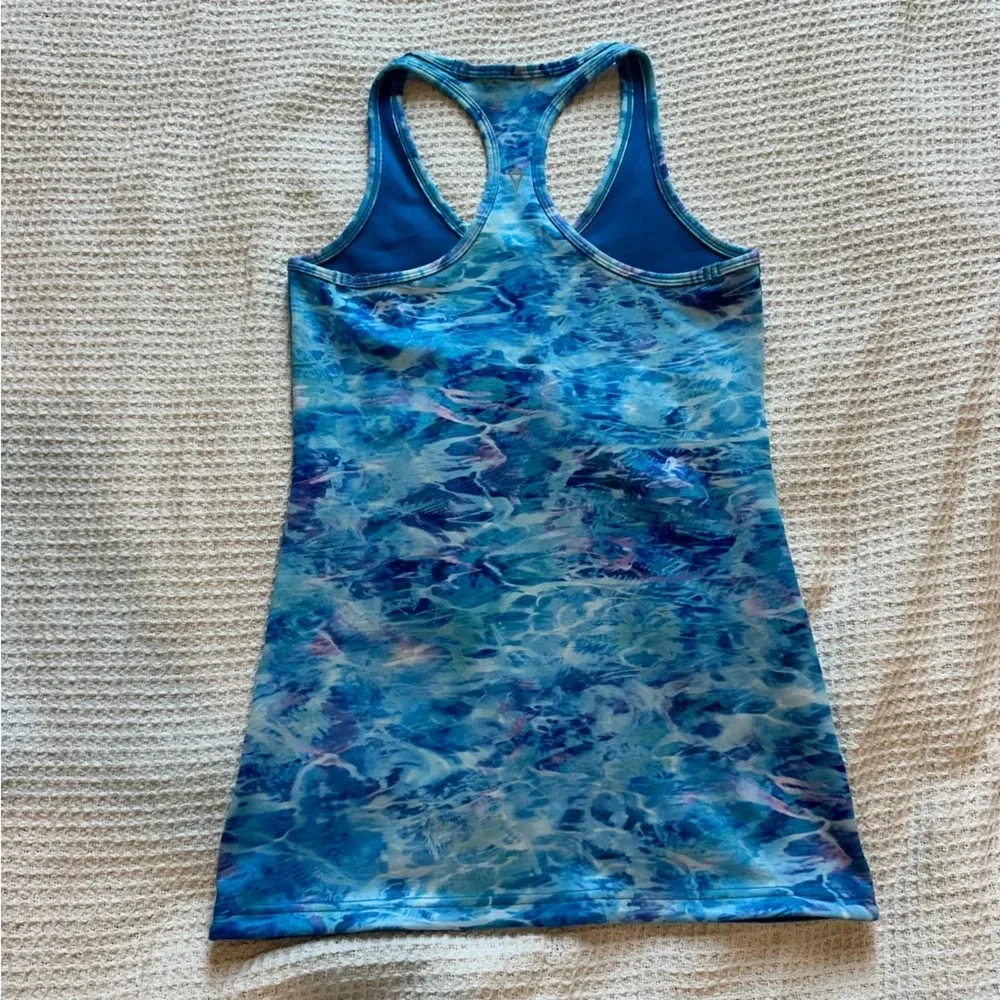 NWOT Set of 2 Lululemon Ivivva KeepUrCool Racer Tank tops, size 14, reversible - Picture 9 of 11